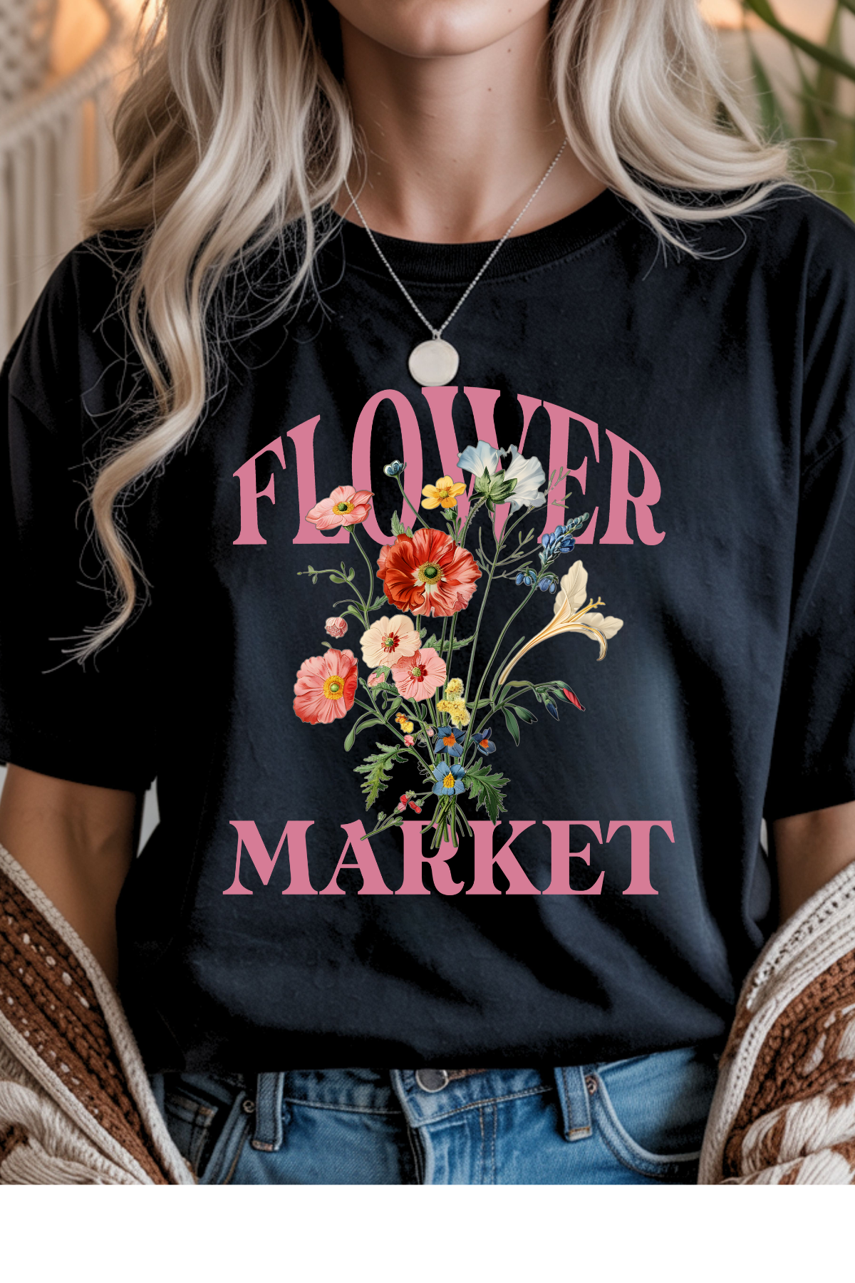 Flower Market Graphic Tee