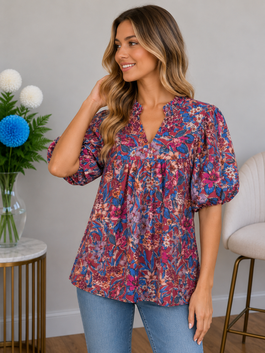Heimish Blooming Beautiful Top