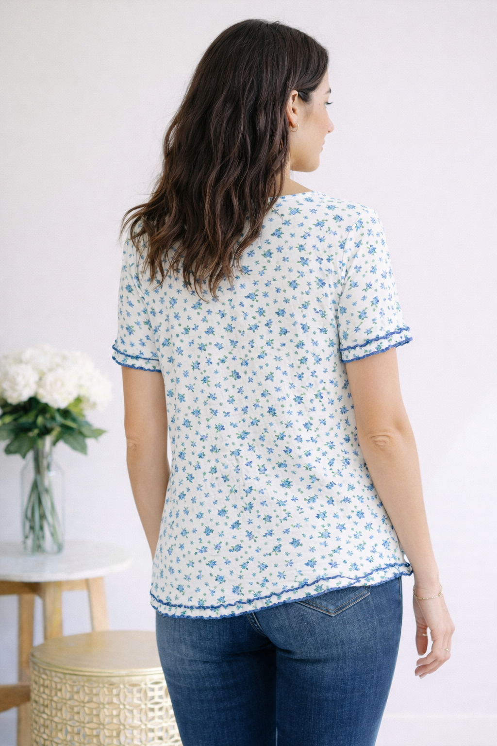 7th Ray Bluebell Breeze Top