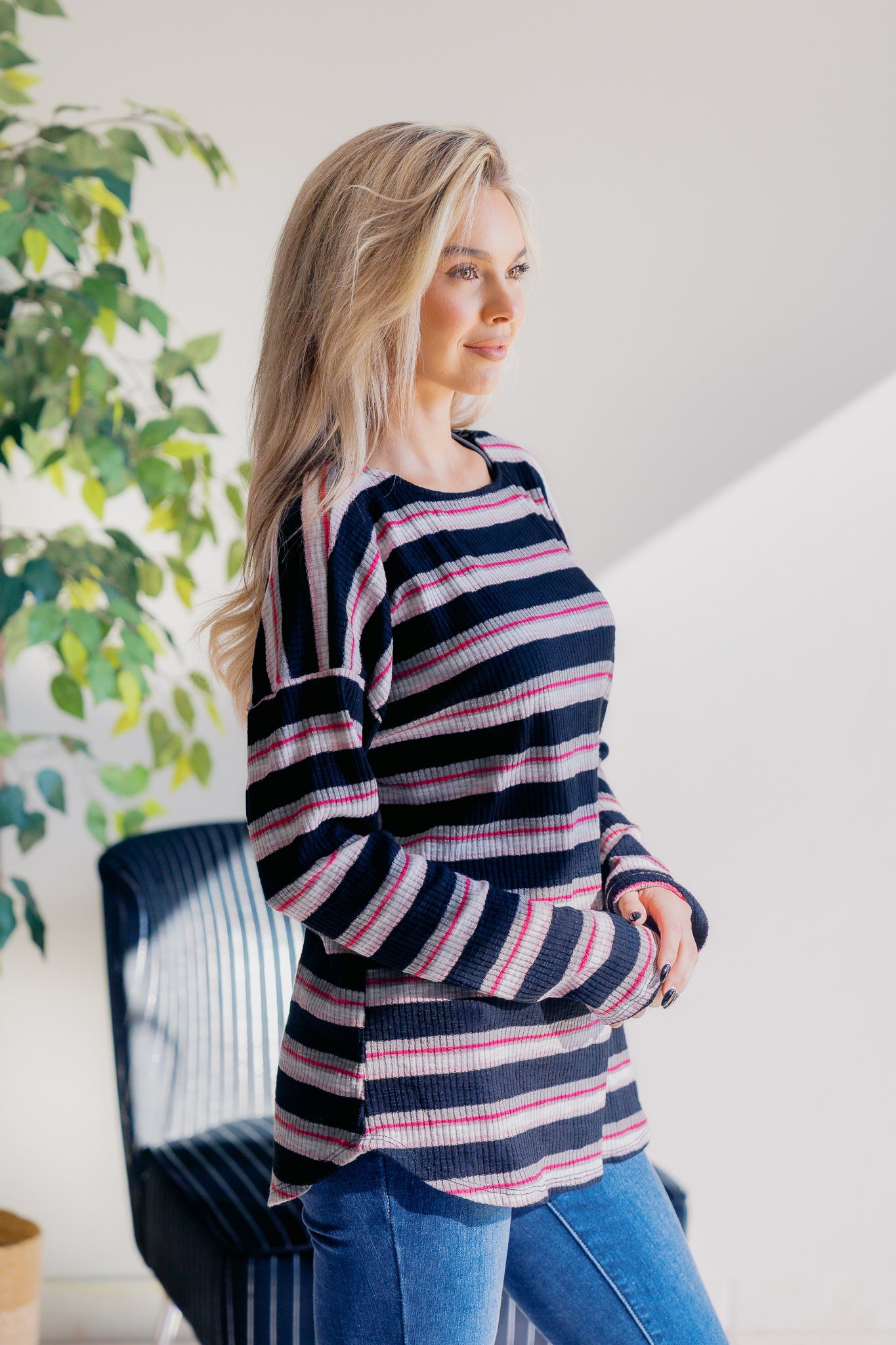Heimish Blush Veil Horizon Pullover