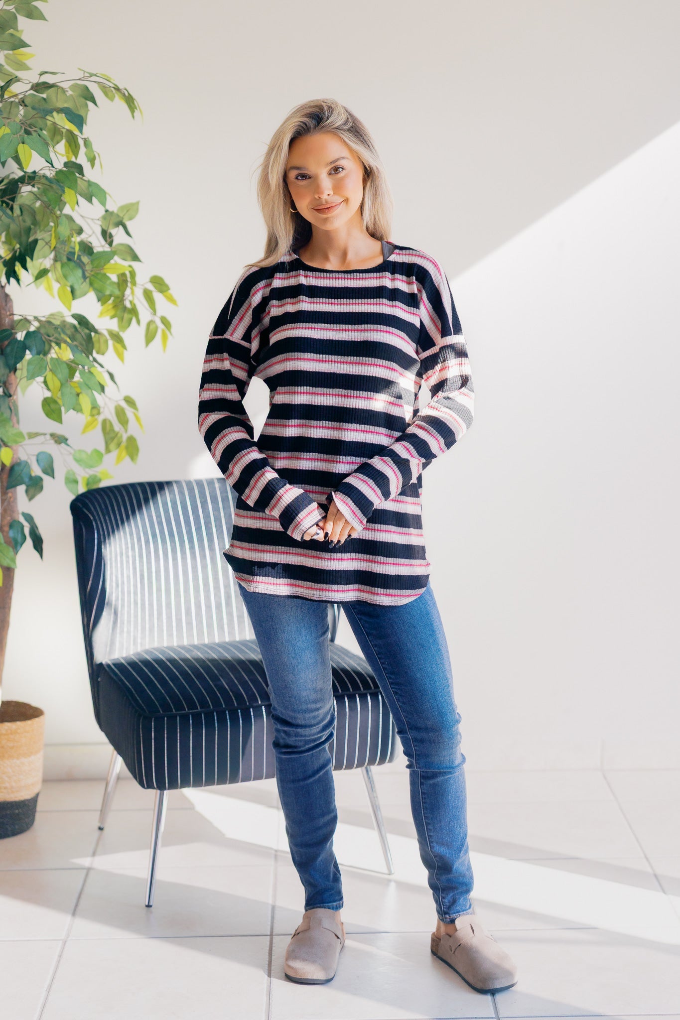 Heimish Blush Veil Horizon Pullover