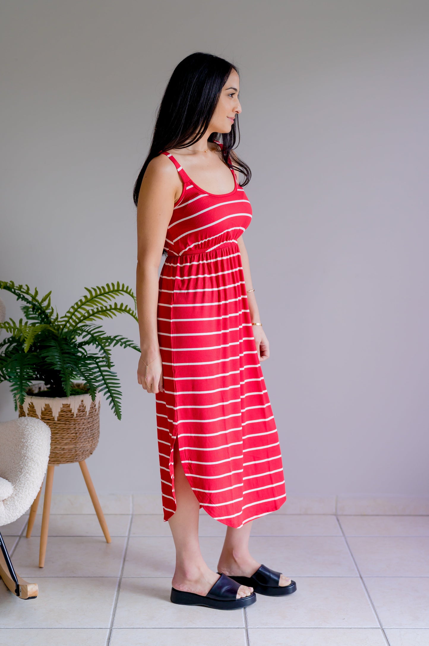 Dear Scarlett Candy Kiss Midi Dress