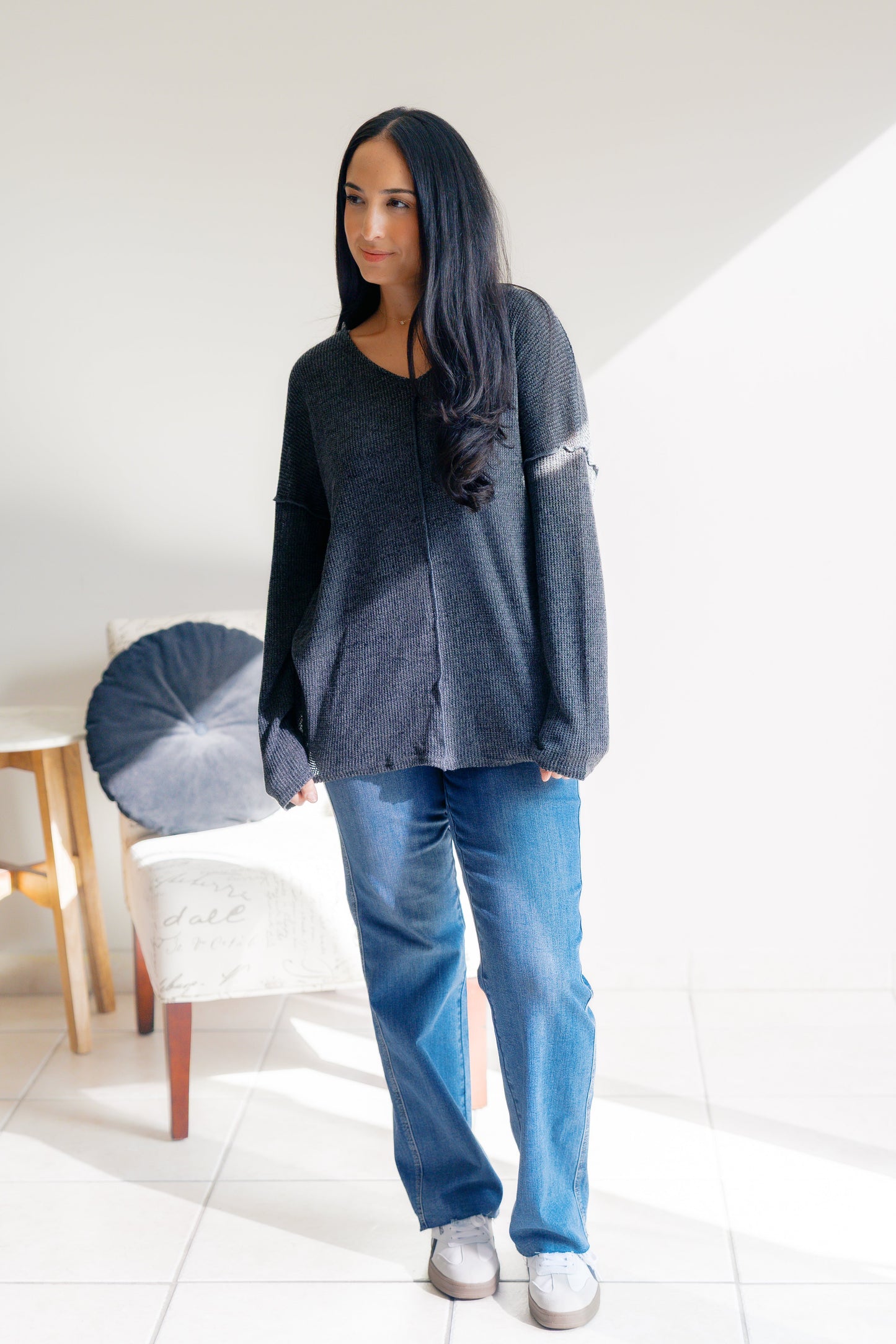 Shopin LA Charcoal Mirage Long Sleeve