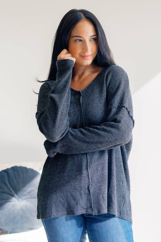 Shopin LA Charcoal Mirage Long Sleeve