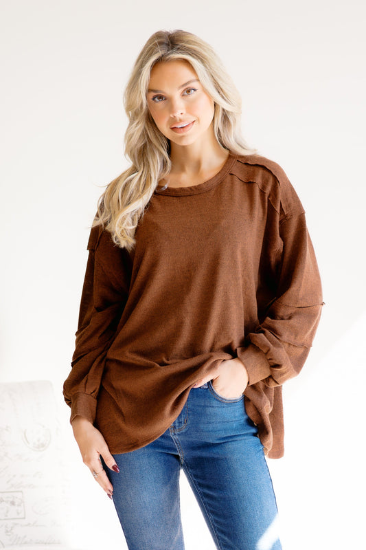 Andree By Unit Chestnut Charm Pullover