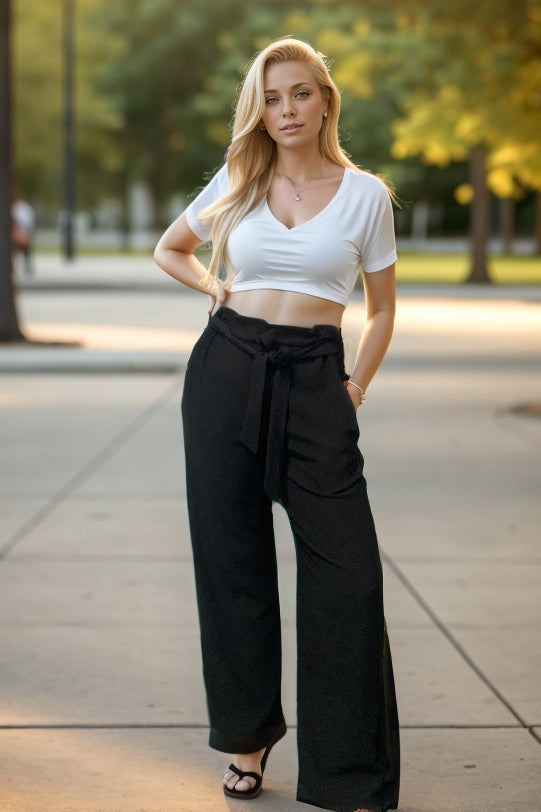 Heimish Chic Casual - Wide Leg Pants