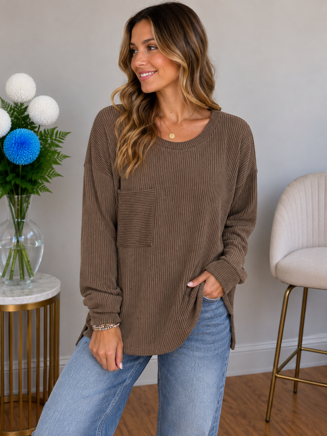 Dear Scarlett Coffee Run Top