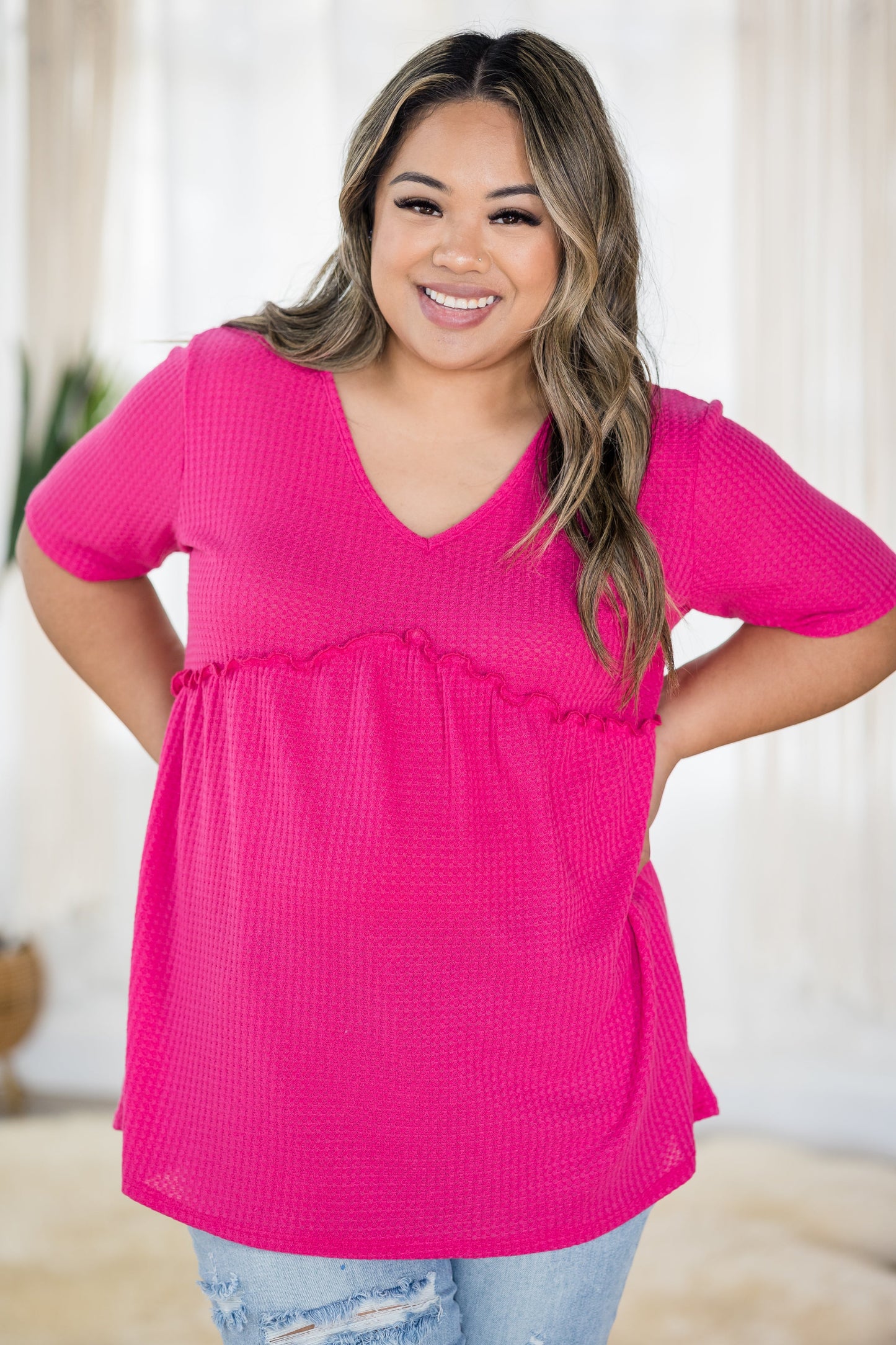 Heimish Comfort & Style - Hot Pink Babydoll