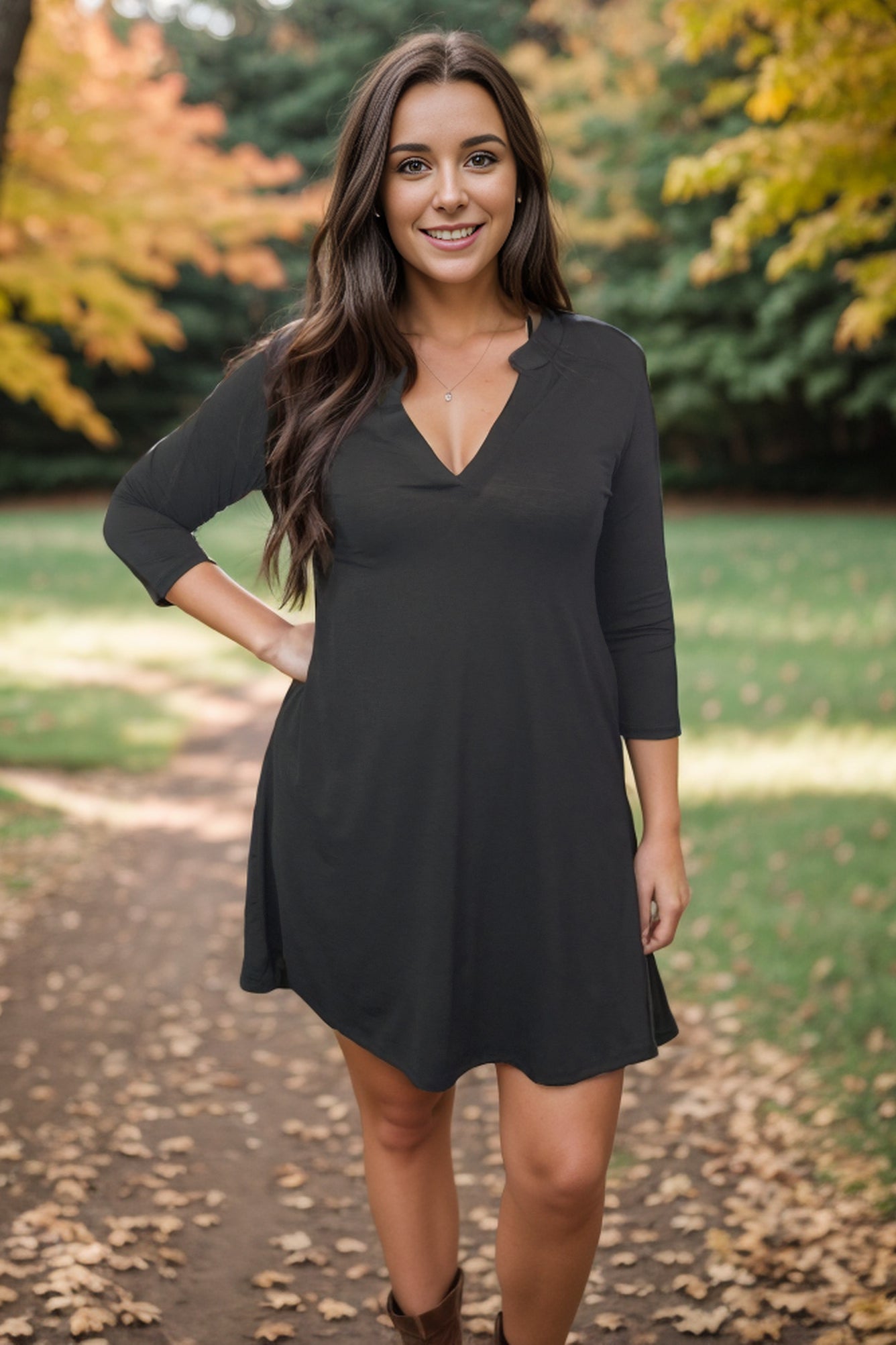 Shopin LA Confident in Black - Gabby Dress