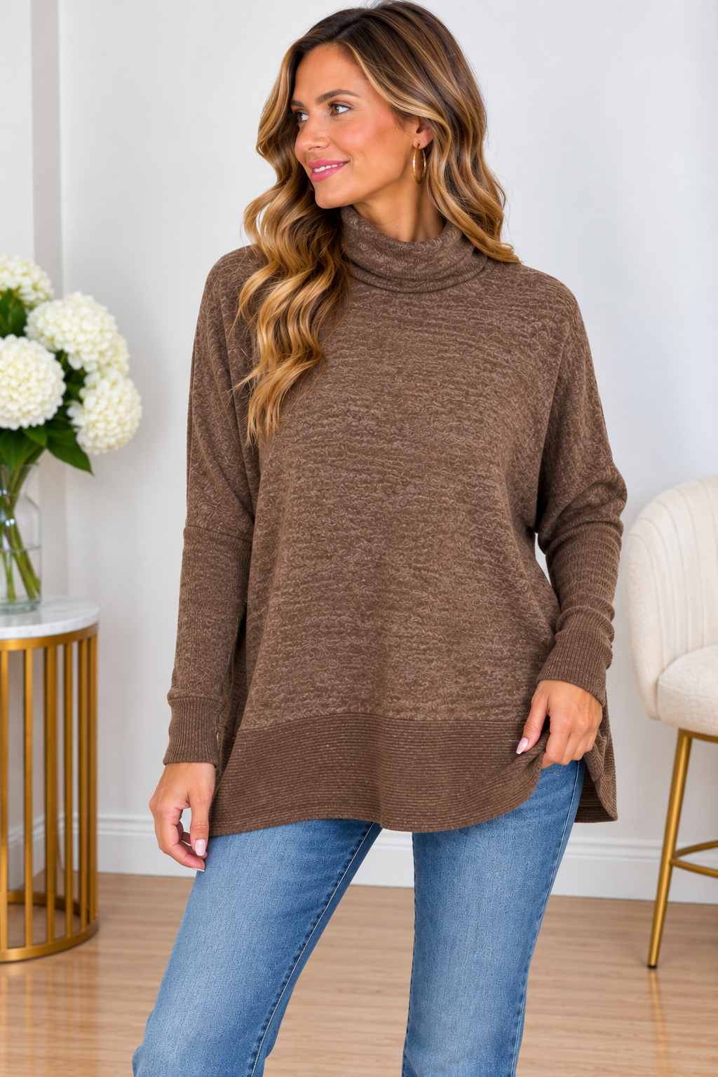Zenana Cozy By Nature Top