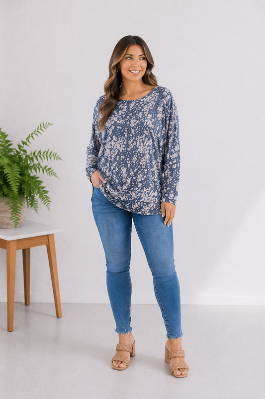 Ordinary Day Decorated in Floral Dolman