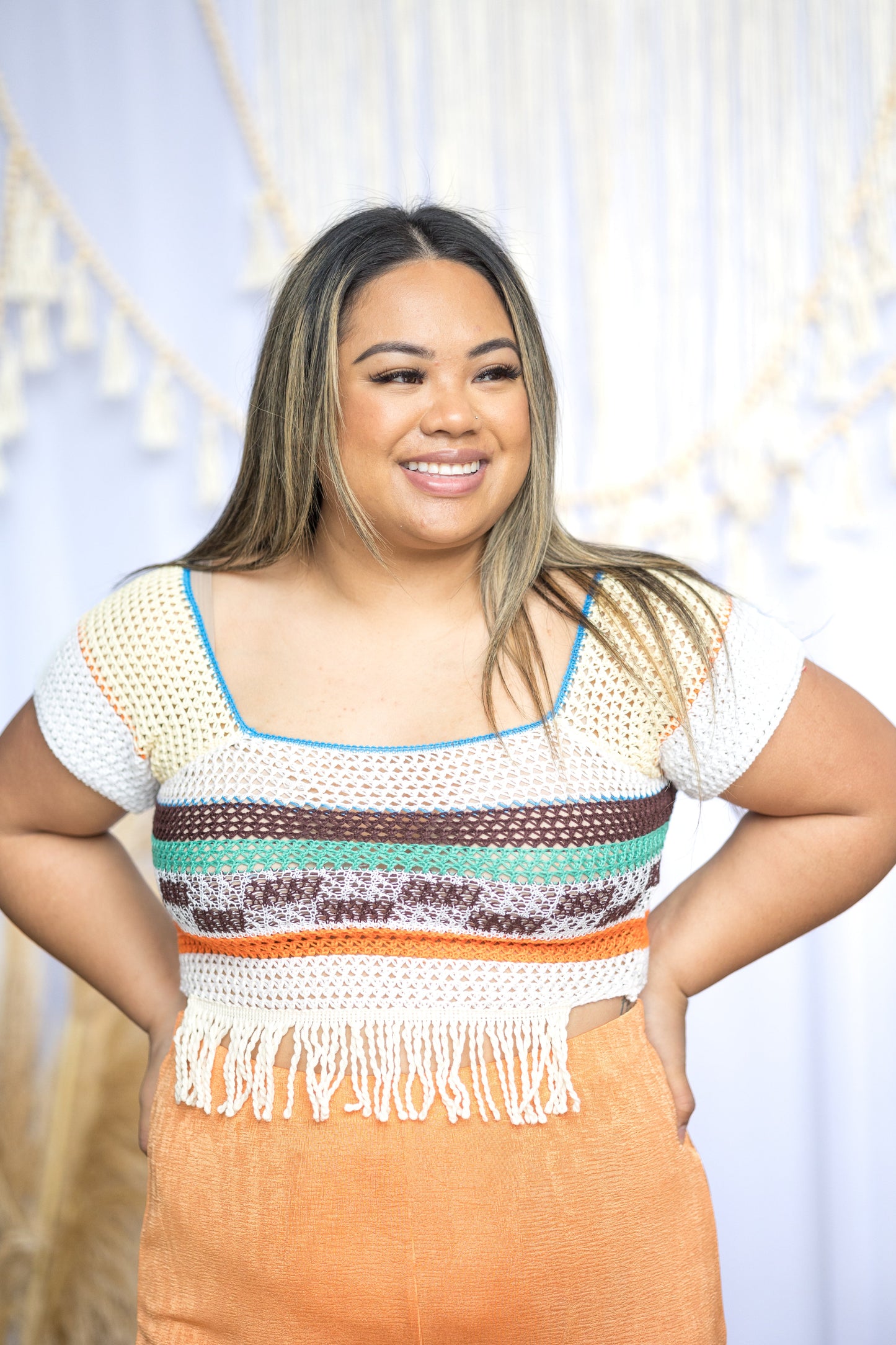 Davi & Dani Dream On - Crochet Top