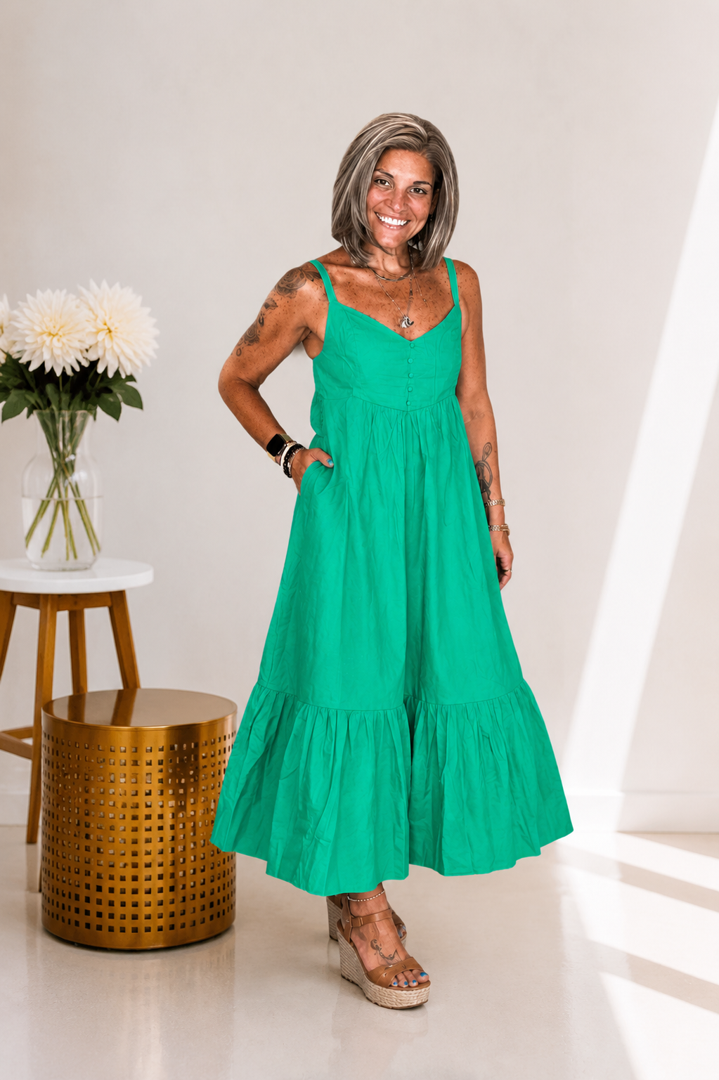 Oddi Fresh Start Midi Dress
