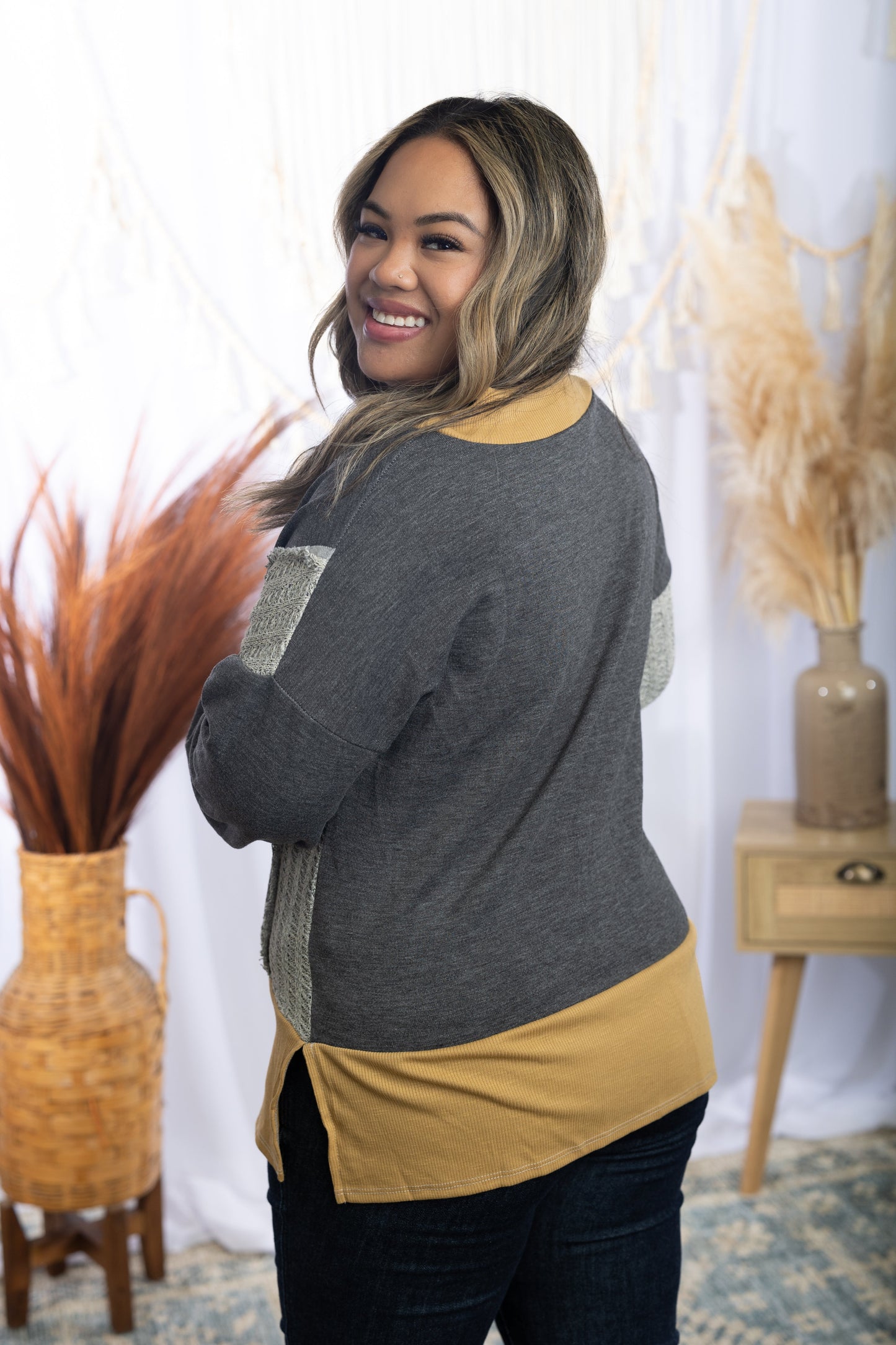 SugarFox Gemini Gold Pullover