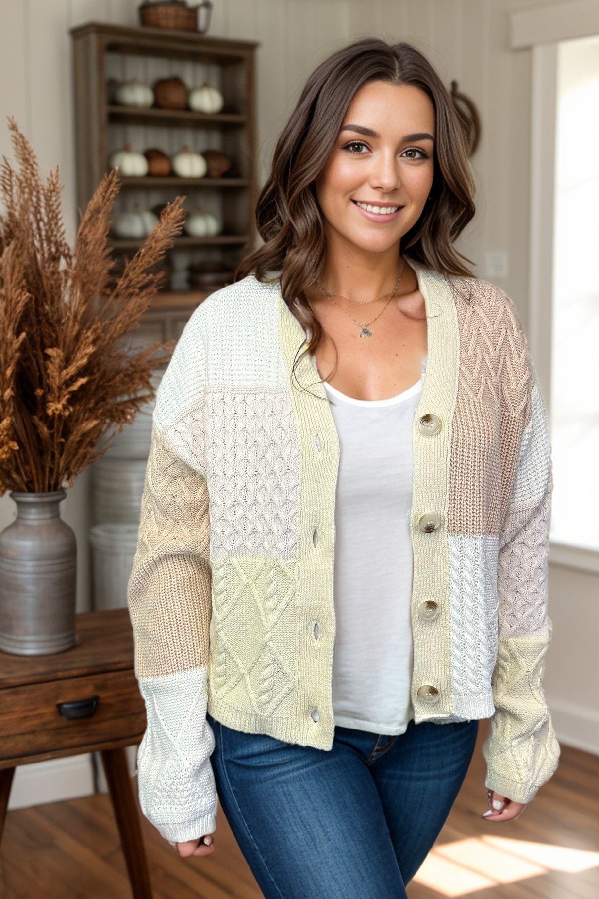 Hailey & Co Gingerbread & Marshmallows - Cardigan