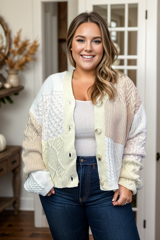 Hailey & Co Gingerbread & Marshmallows - Cardigan