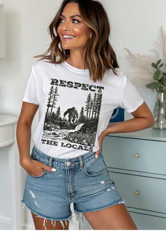 Respect The Locals Graphic Tee