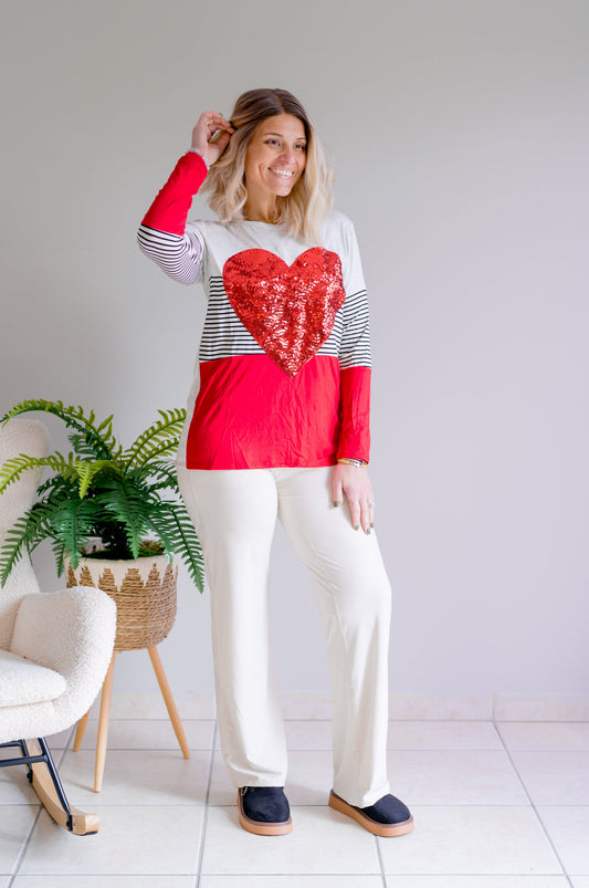 Heimish Heartfelt Colorblock Long Sleeve