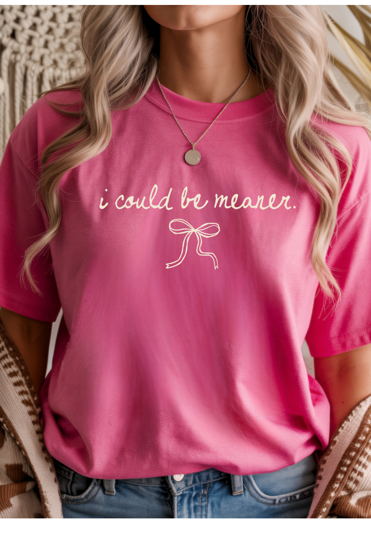 Could Be Meaner Graphic Tee