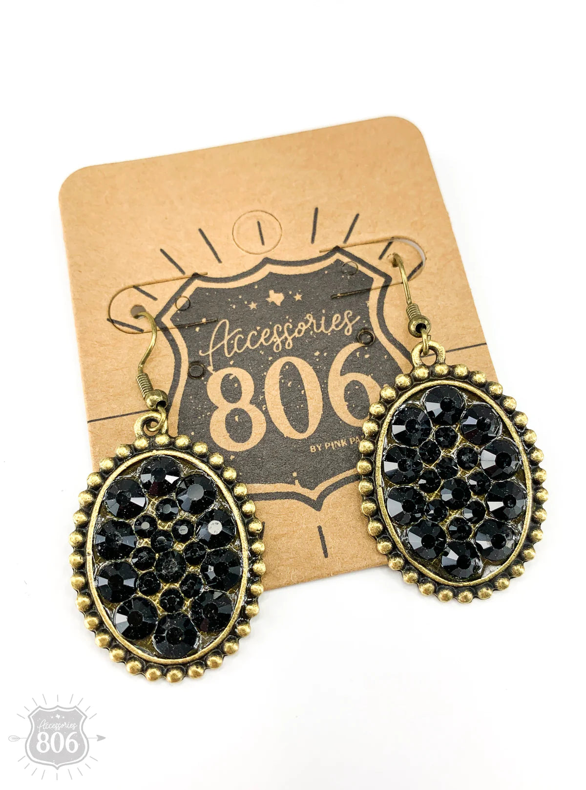 Accessories 806 Small Oval Earring 806-E006