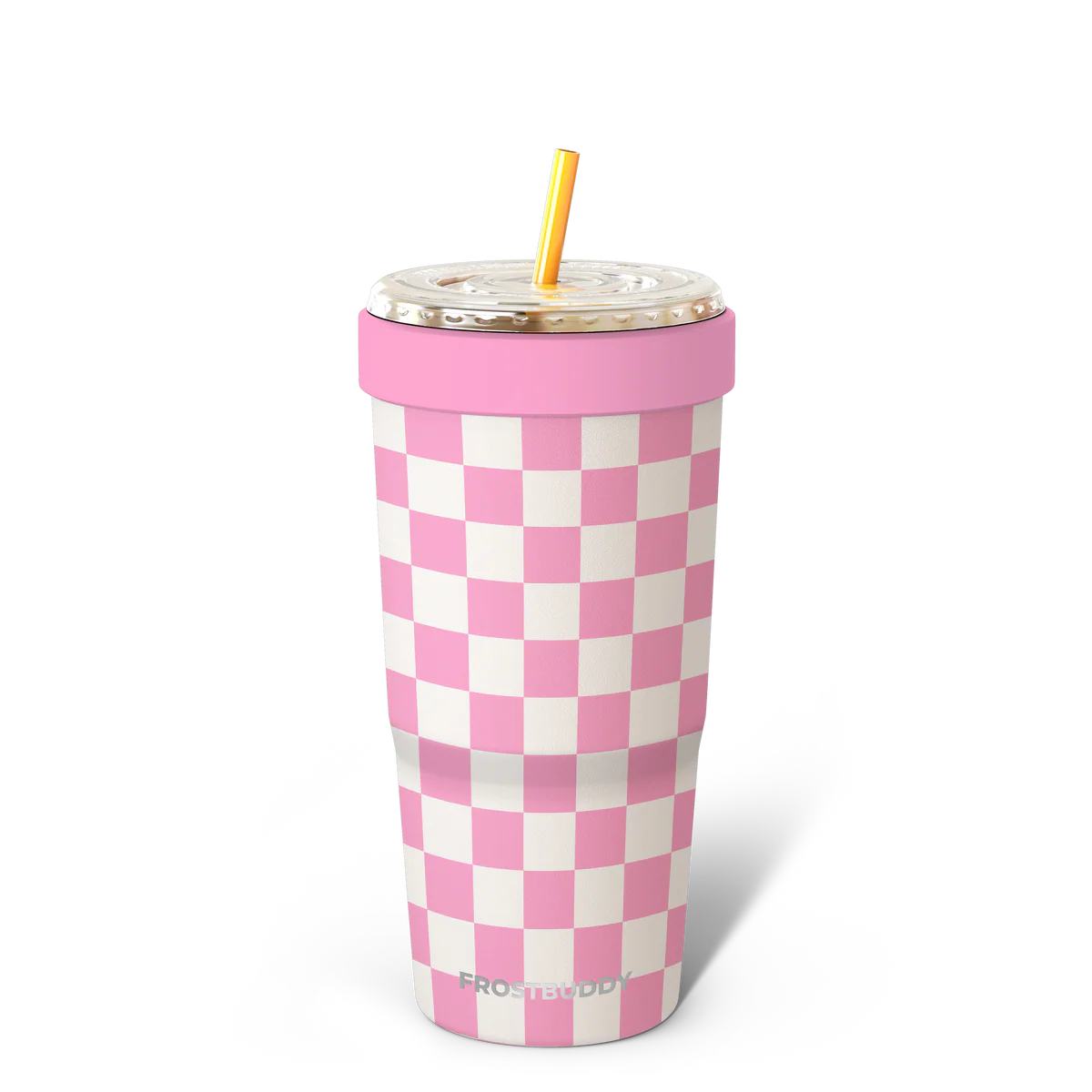 Frostbuddy To-Go Buddy | Pink Checkered
