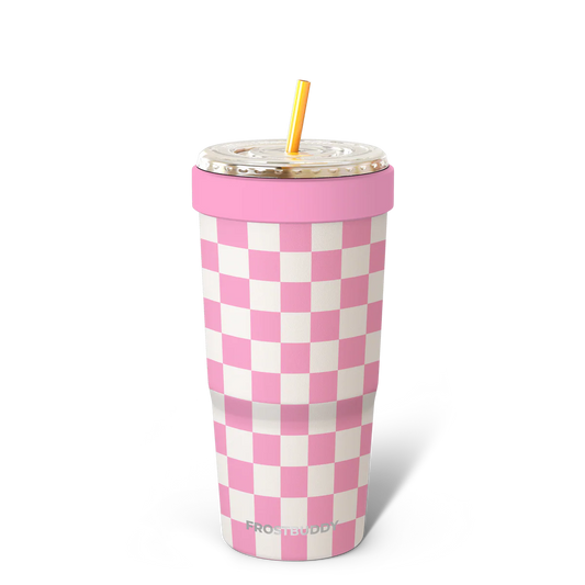 Frostbuddy To-Go Buddy | Pink Checkered