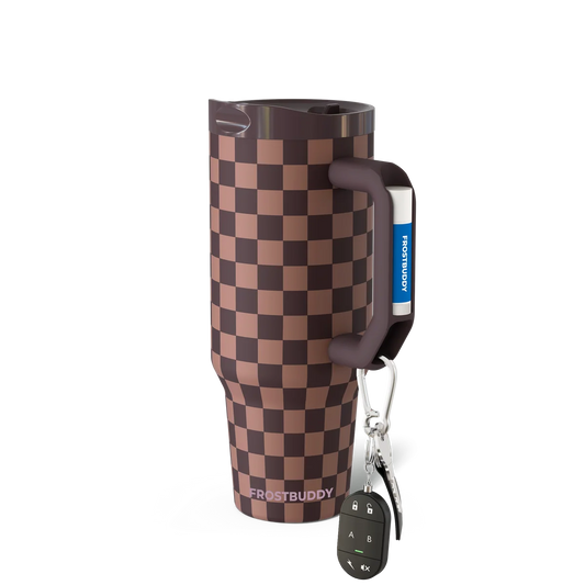 Frostbuddy Thicc Buddy 40oz - Espresso Checkered