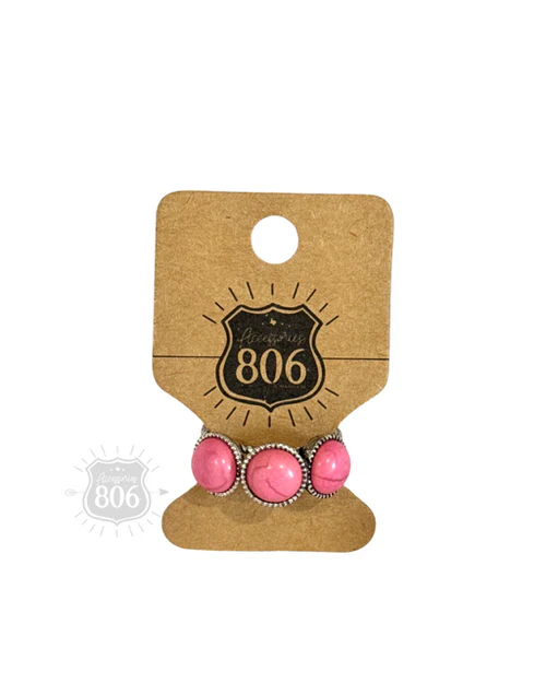 Accessories 806 round stone ring