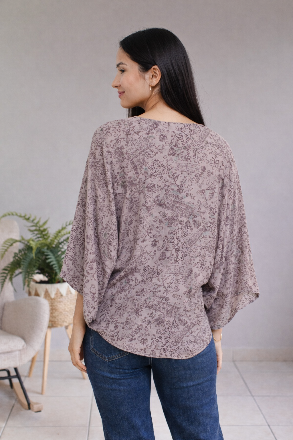 Oddi Oasis Petal Kimono Sleeve
