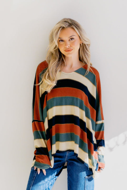 Heimish Sage Horizon V-Neck