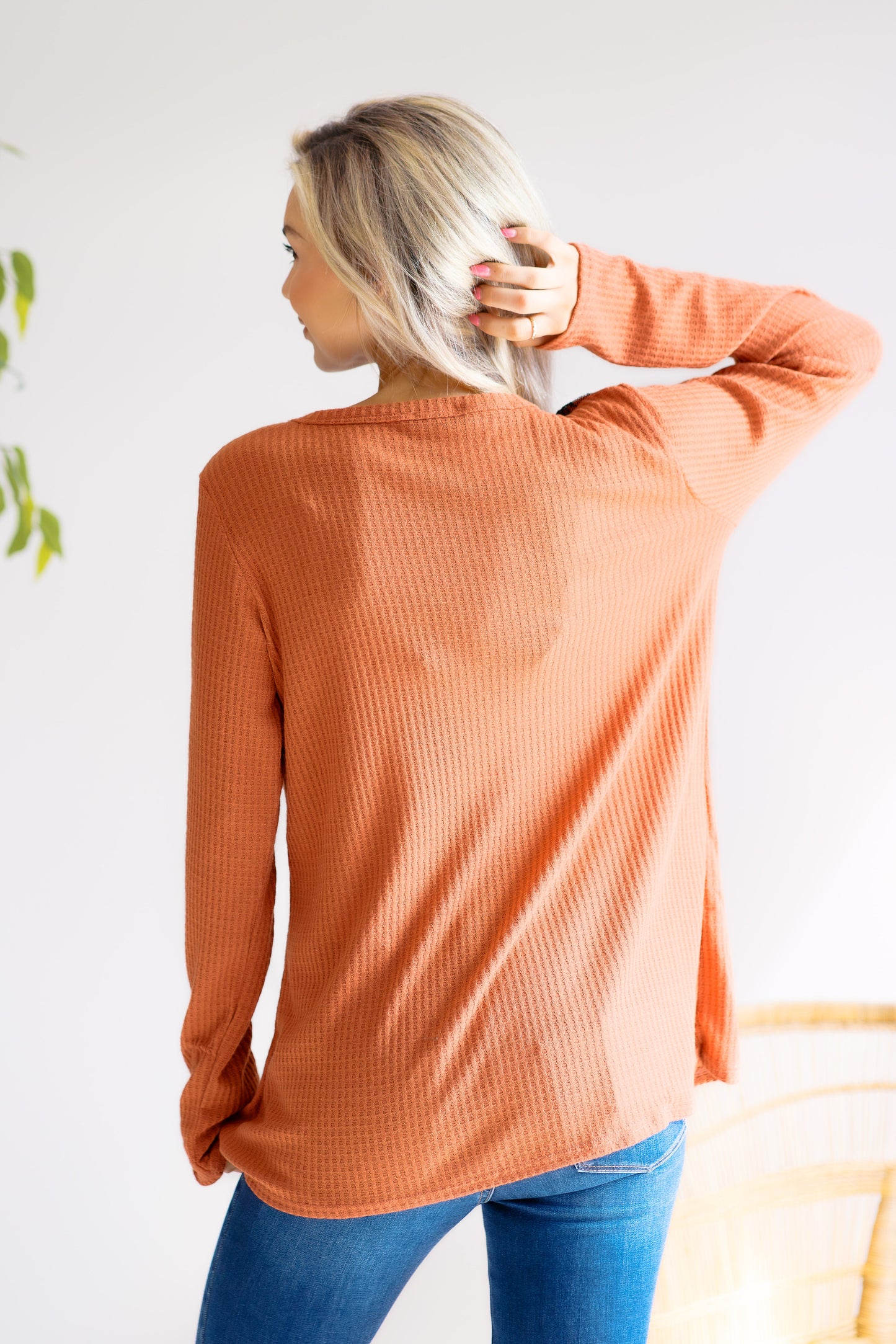 Heimish Falling Ember Knit Top
