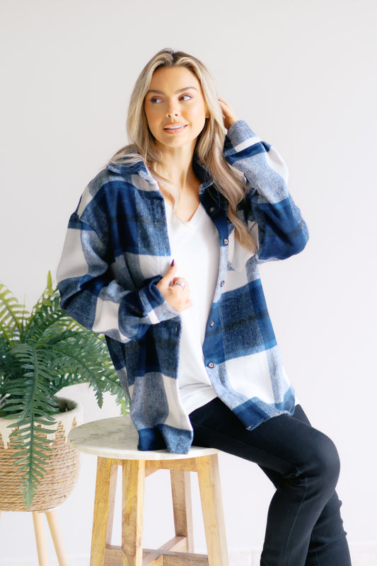 Moonlight Plaid Shacket