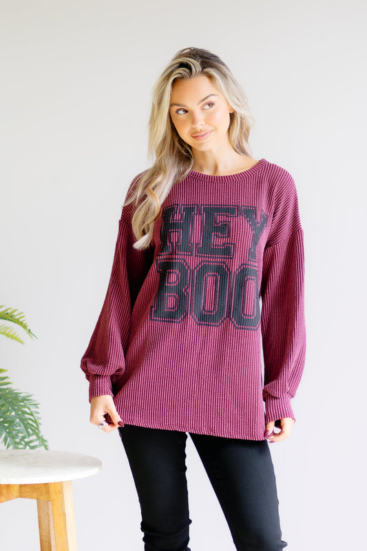 Heimish Hey Boo Top