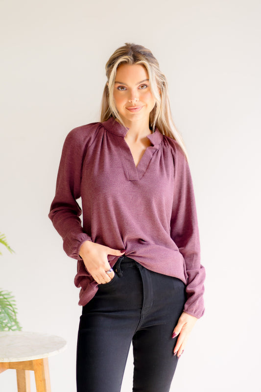 Heimish Mulberry Moon Thermal Top