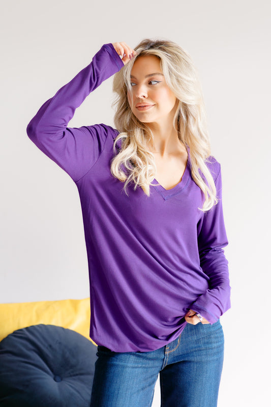 Heimish Amethyst Allure Long Sleeve