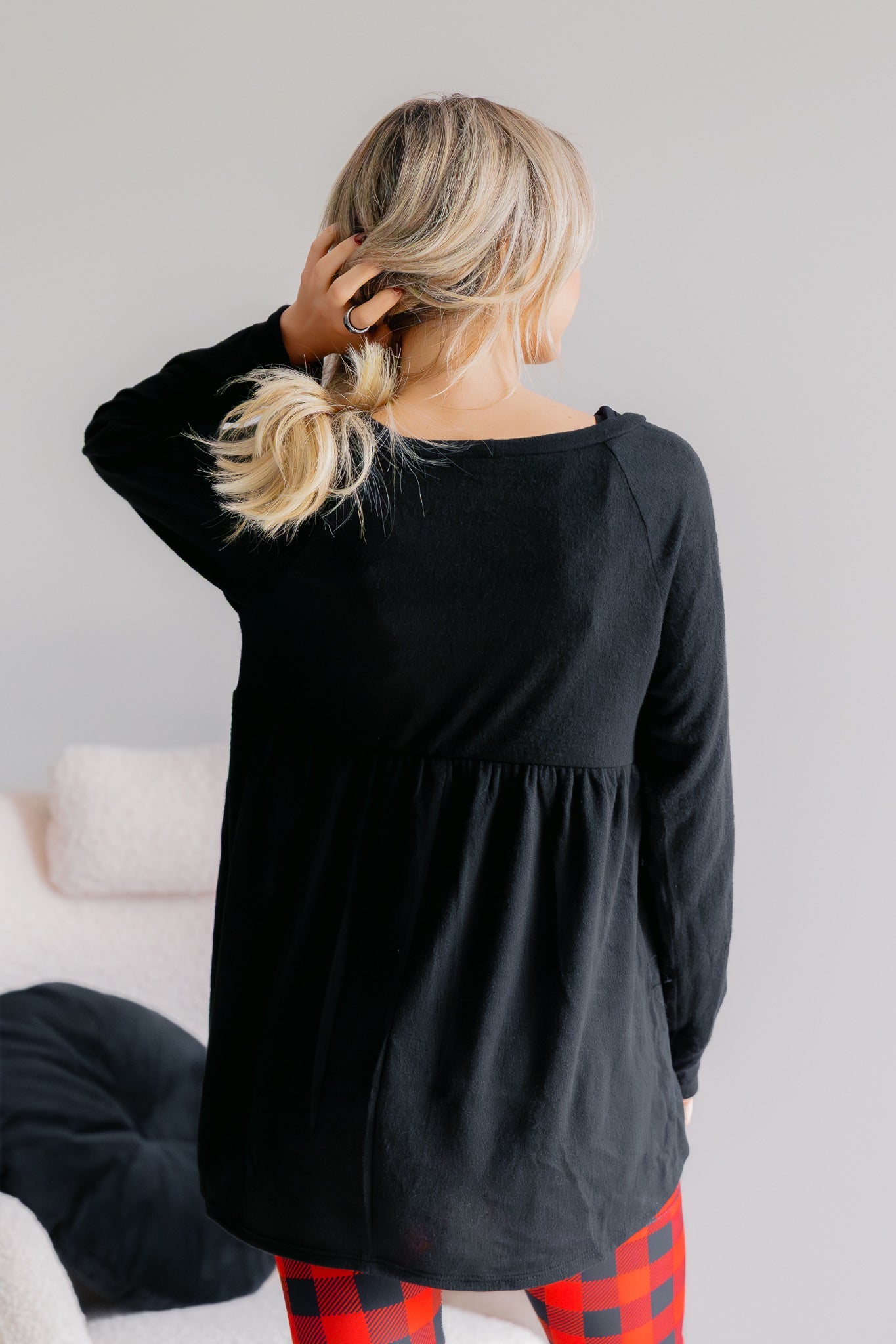 Emerald Frosted Berry Sequin Tunic