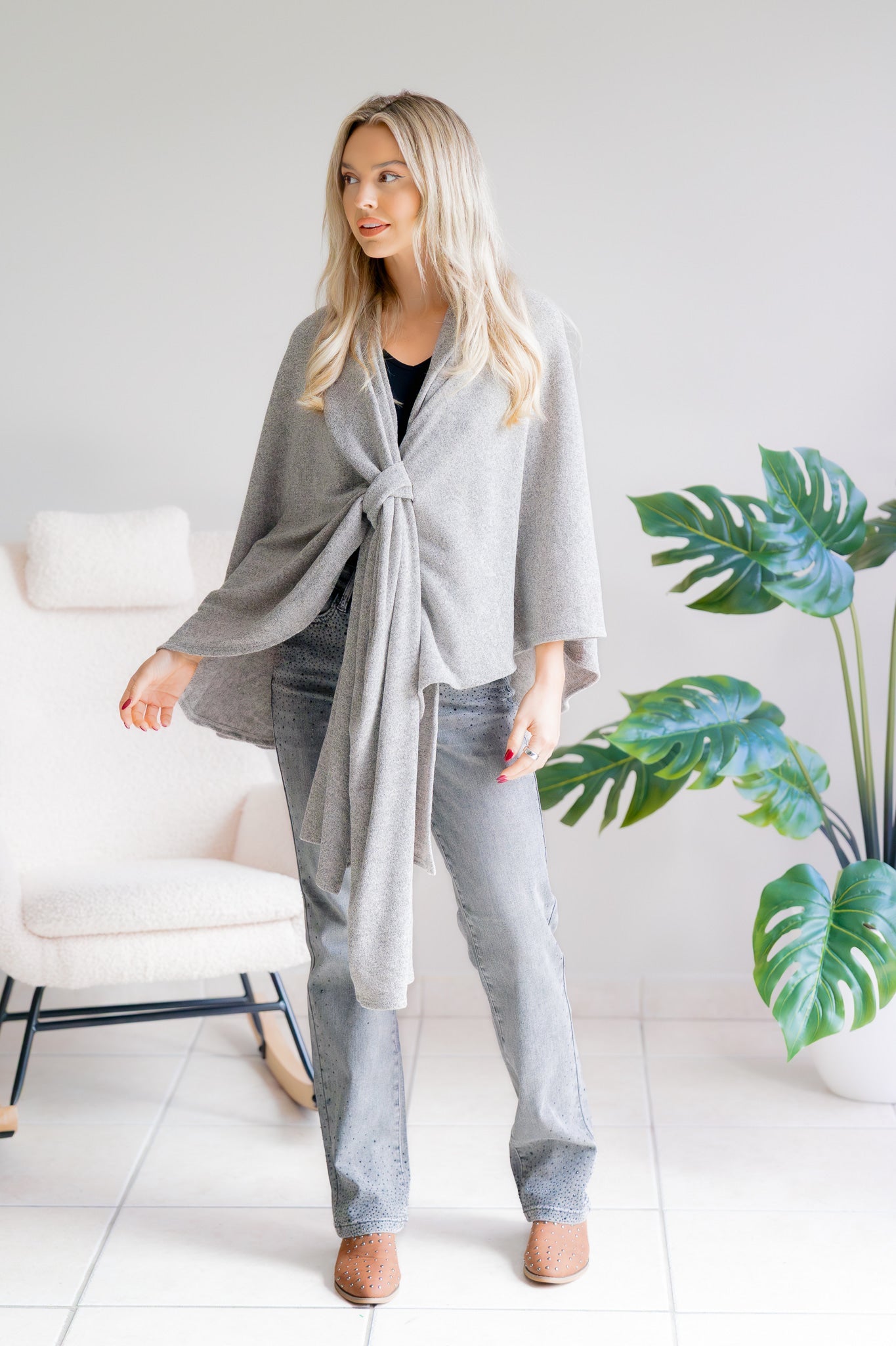 Super Lady Silver Lining Cardigan