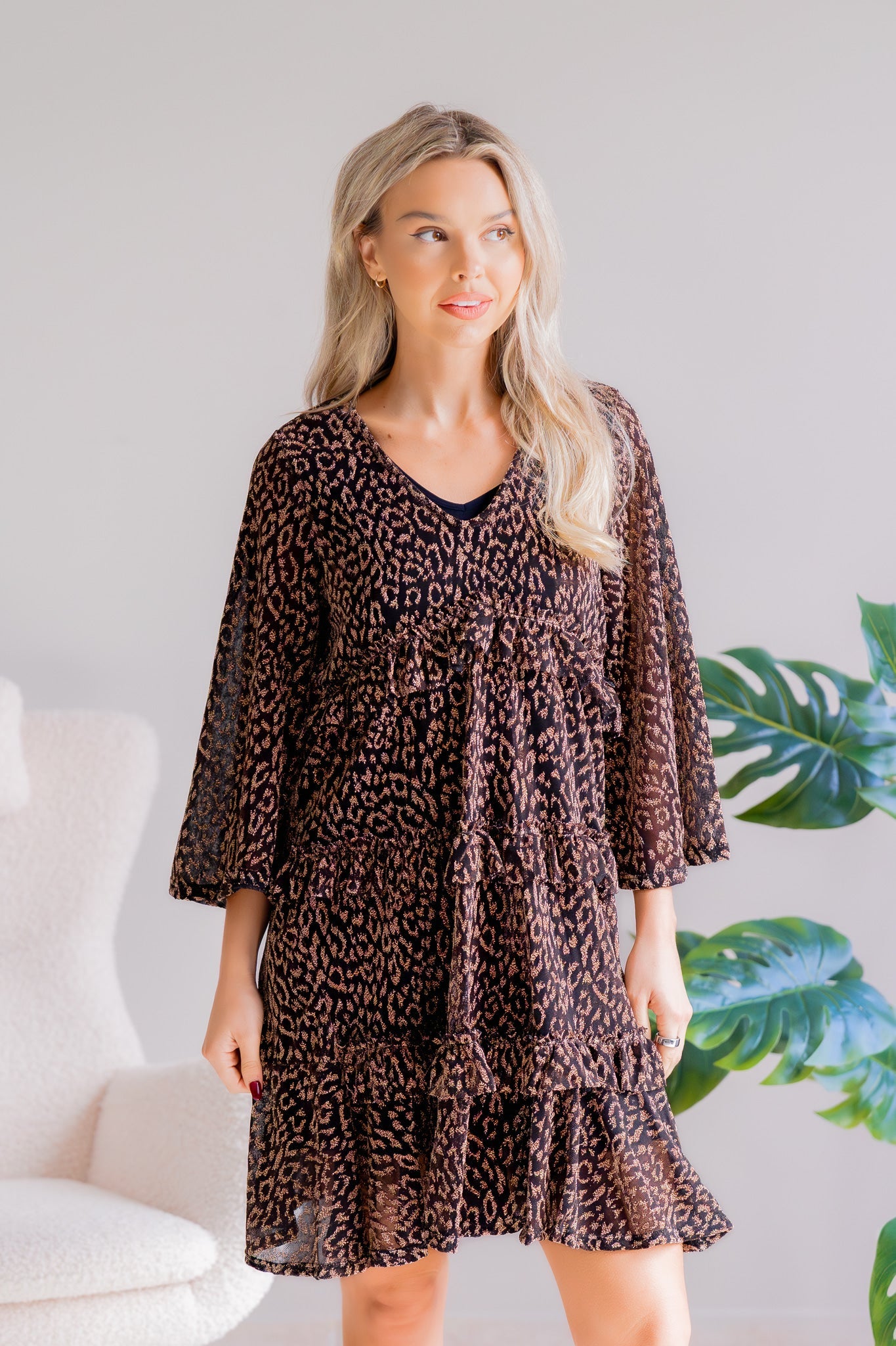 Jade By Jane Dazzle Noir Dress