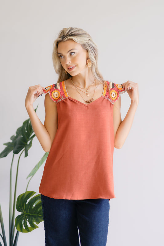 Hailey & Co Golden Hour Glow Top