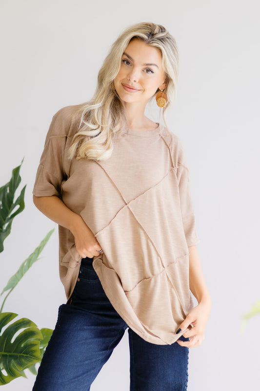P & Rose Sahara Stitch Tee