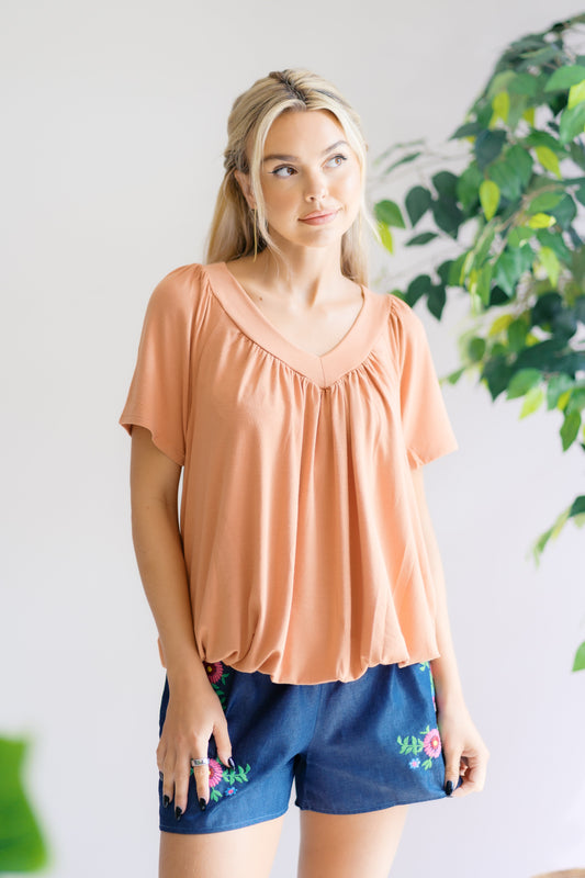 Zenana Golden Grove Top