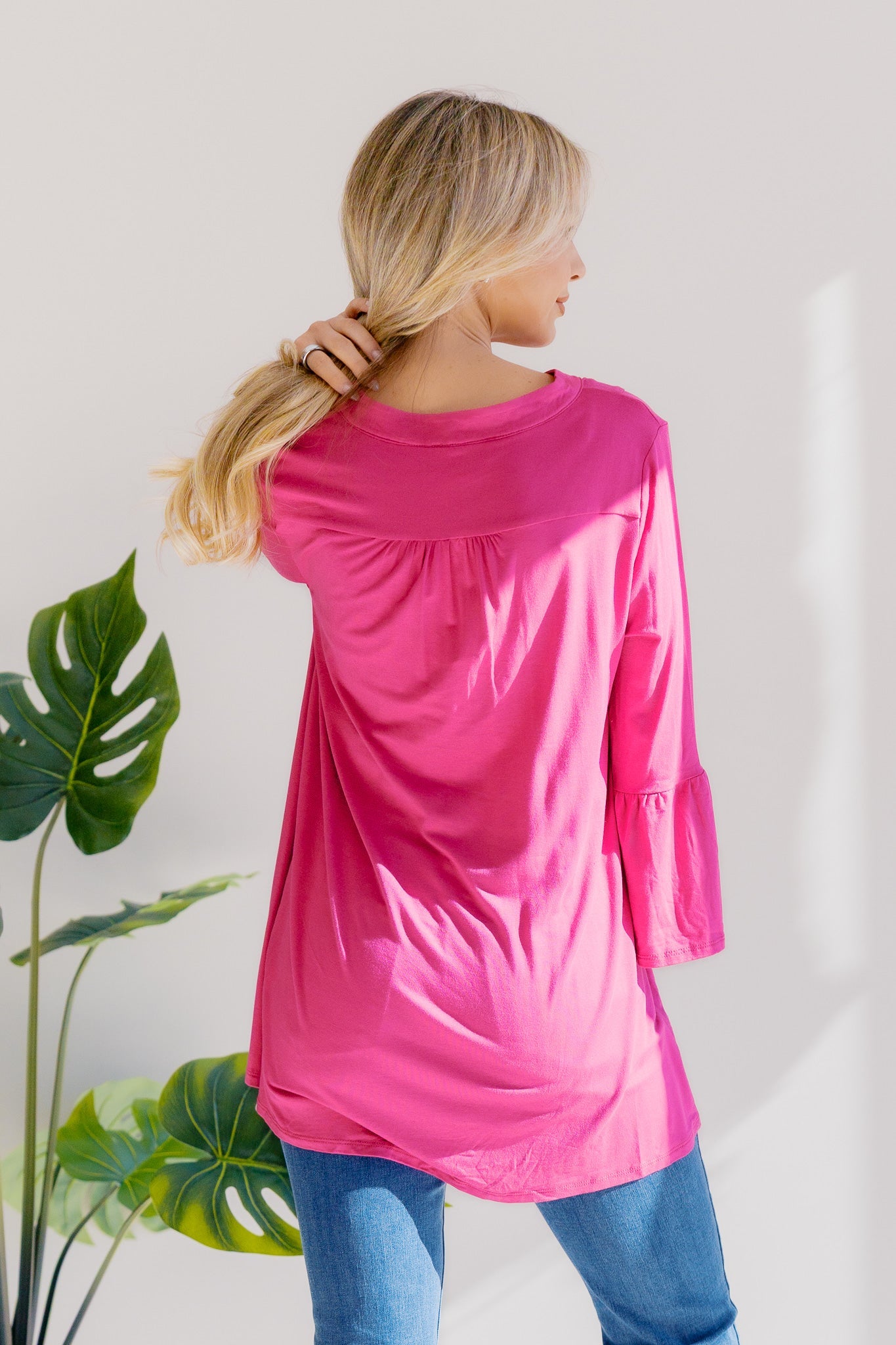 Shopin LA Vivid Petal Swing Top