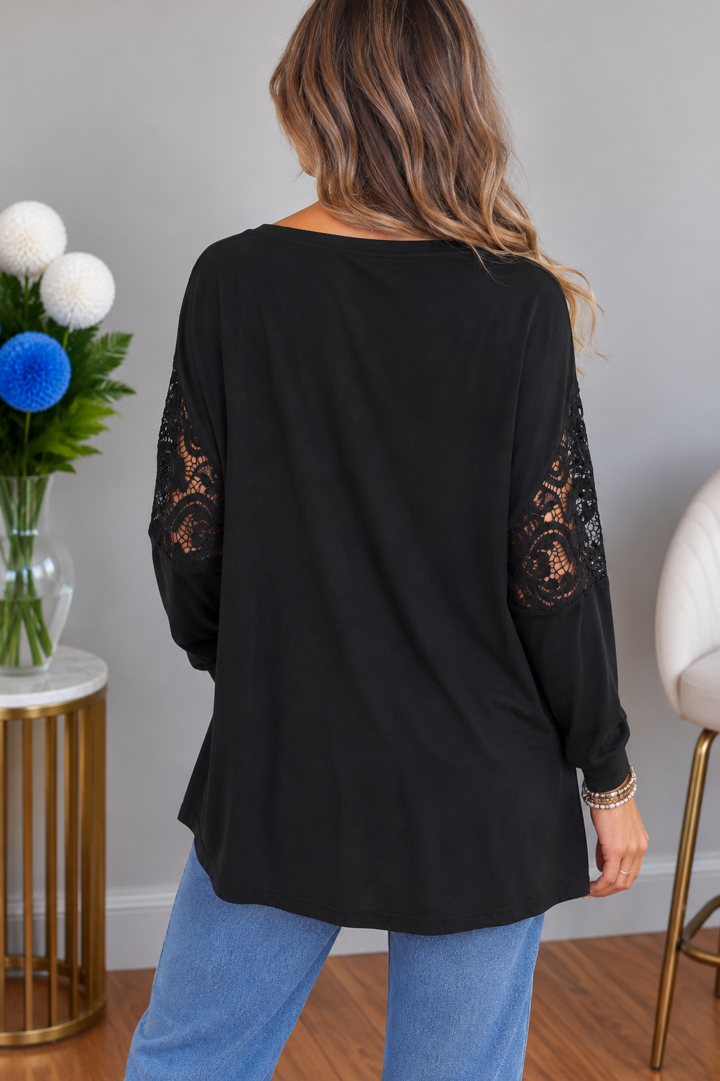 Yelete Laced With Love Top