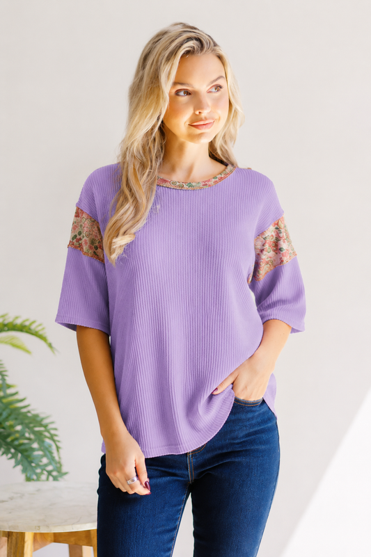 Heimish Lavender Fields Top