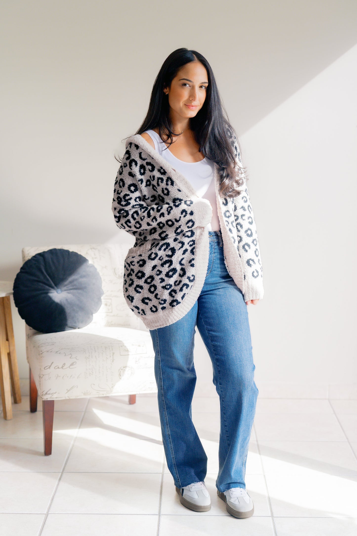 Sweet Lovely Leopard Luxe Sweater Hoodie