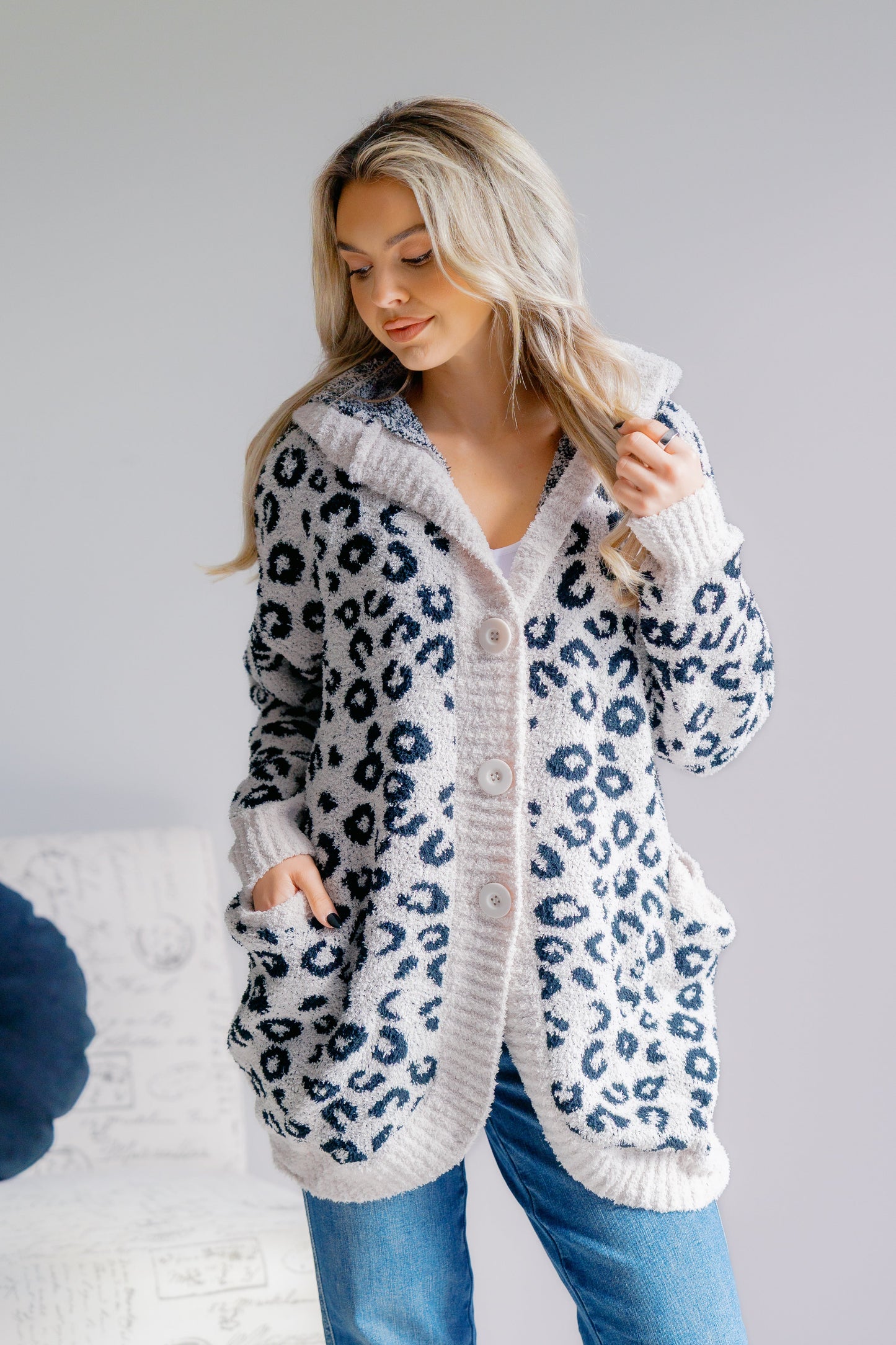 Sweet Lovely Leopard Luxe Sweater Hoodie