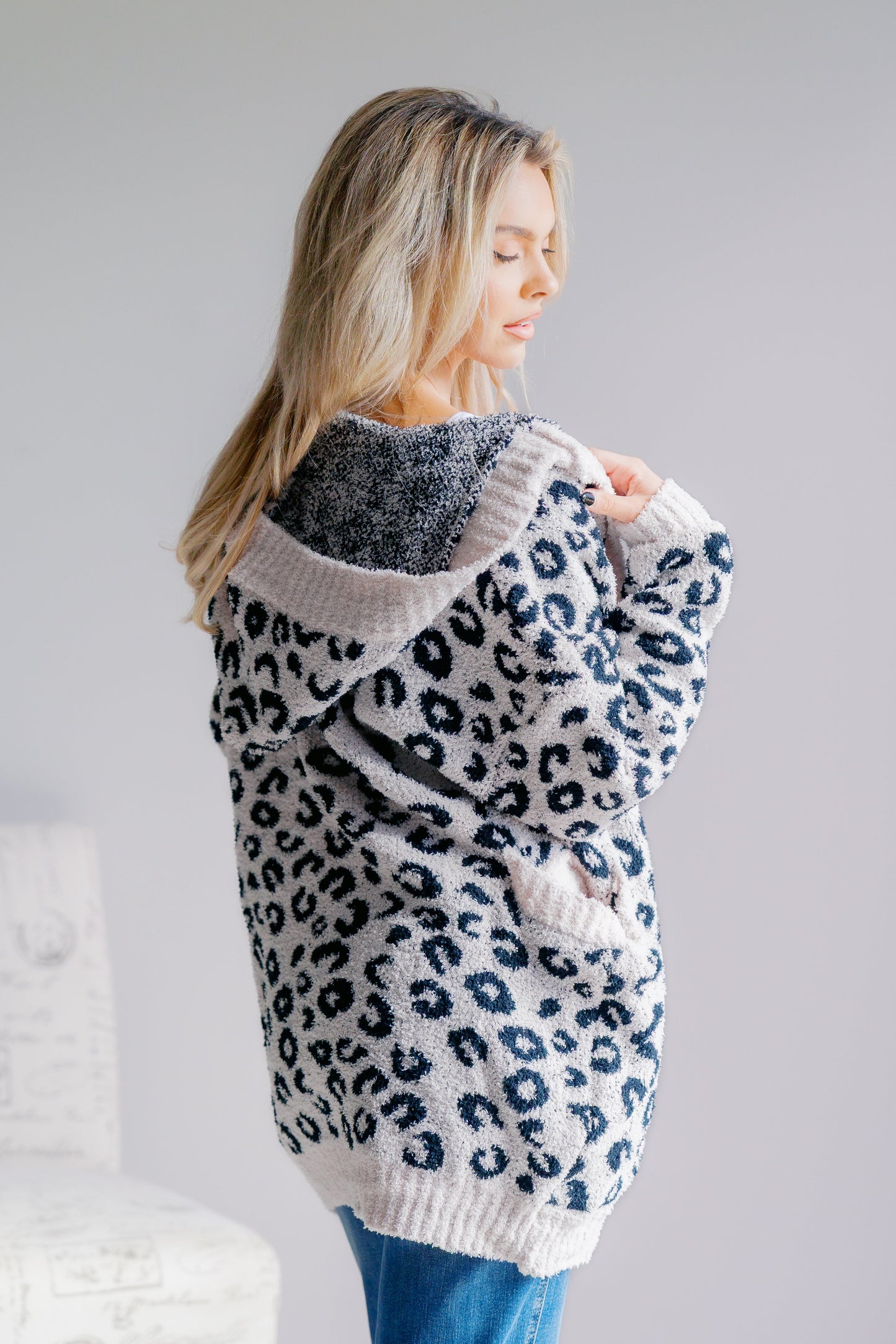 Sweet Lovely Leopard Luxe Sweater Hoodie