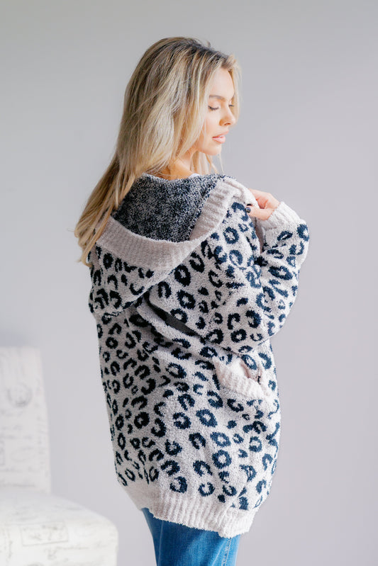 Sweet Lovely Leopard Luxe Sweater Hoodie