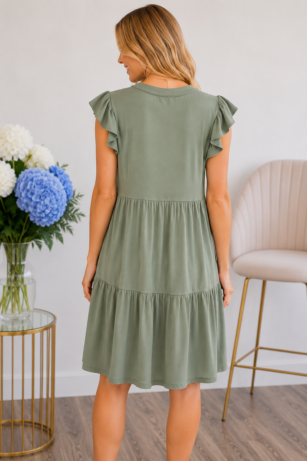 Dear Scarlett Meadow Mist Lizzy Dress