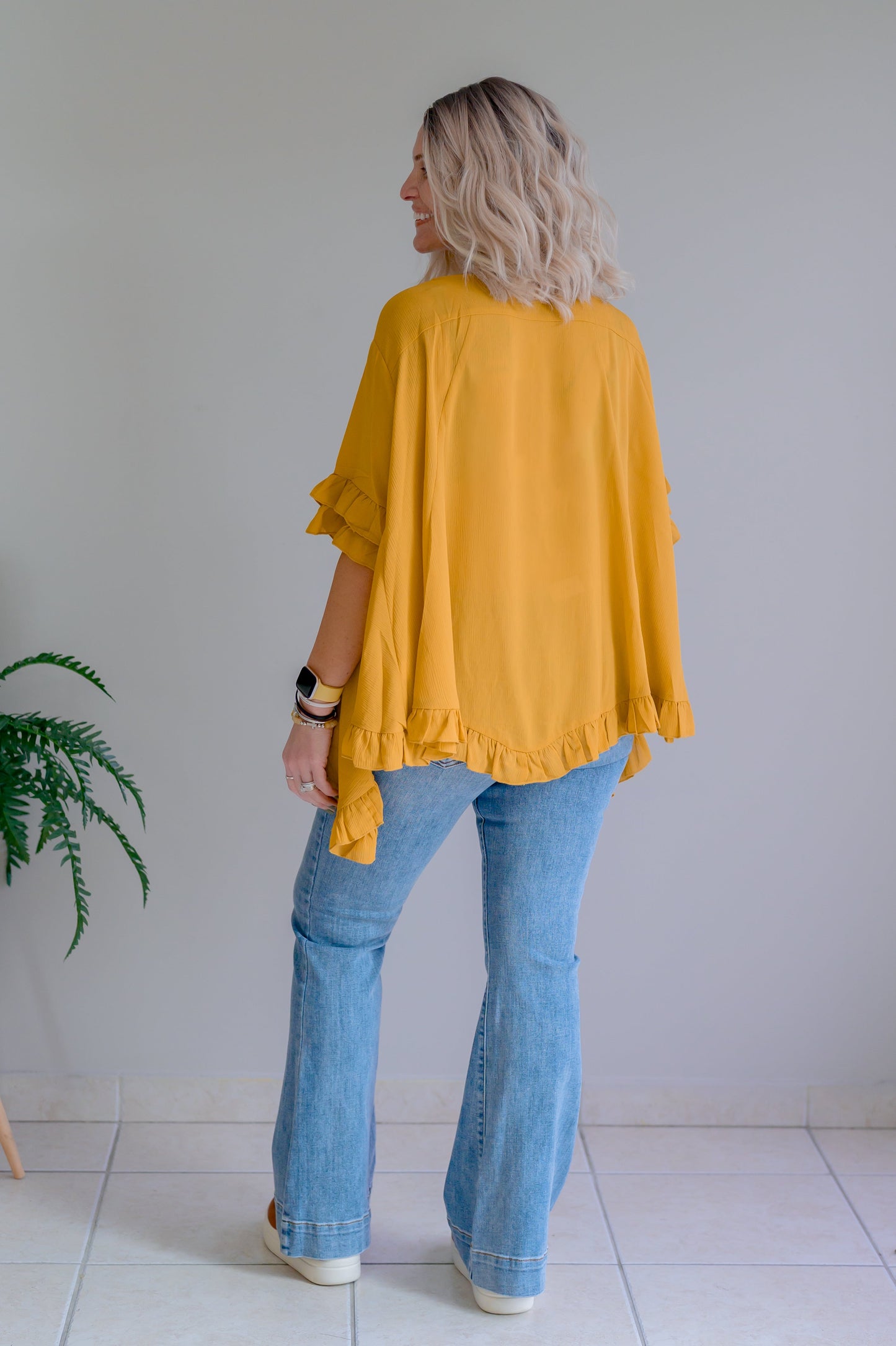Oddi Mean Mr. Mustard Bell Sleeve